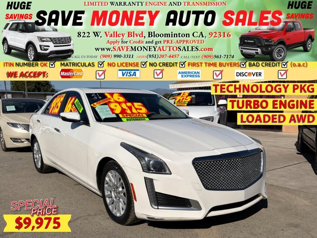 2016 CADILLAC CTS