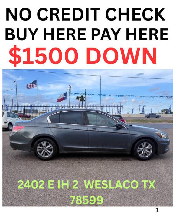 2012 HONDA Accord