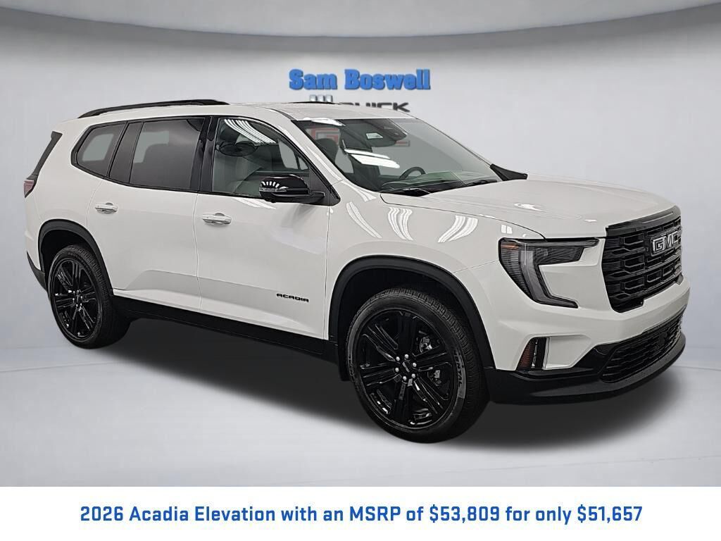 2026 GMC Acadia
