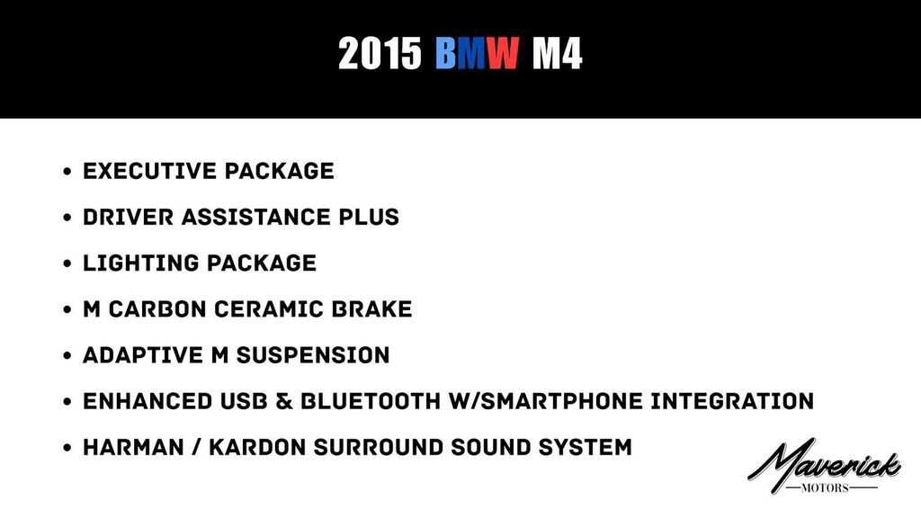 2015 BMW M4