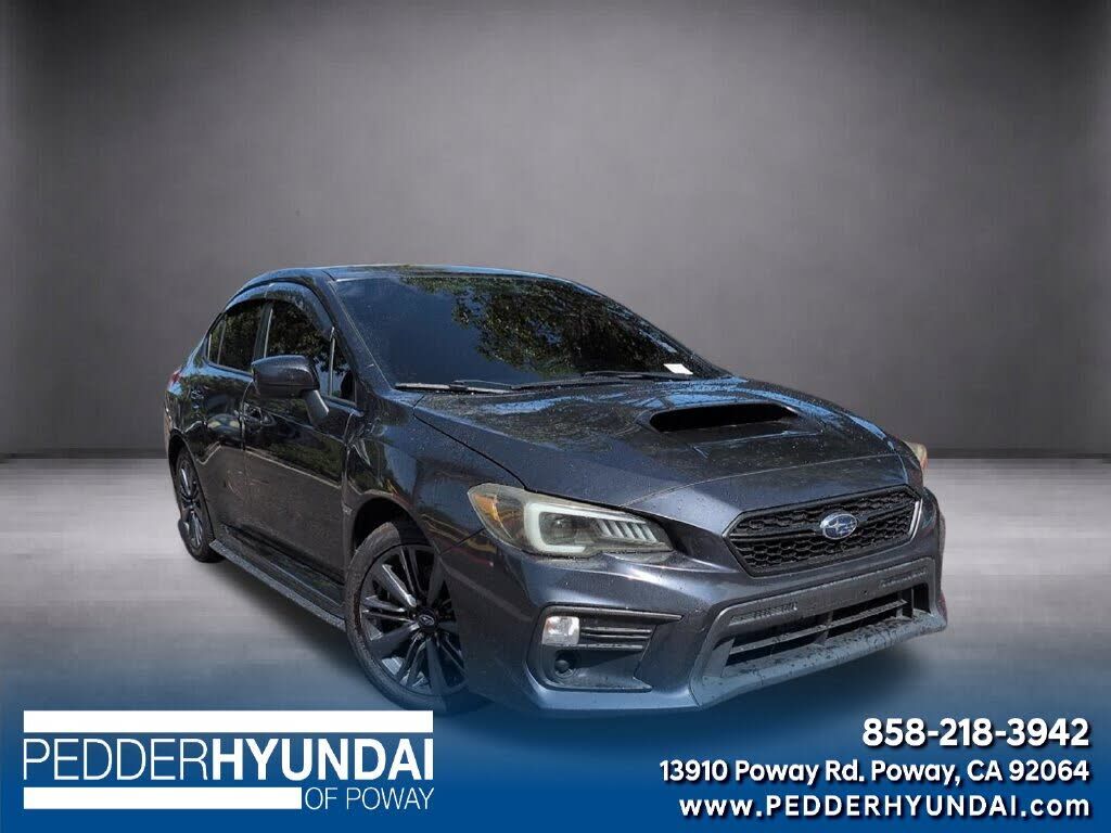 2019 SUBARU WRX