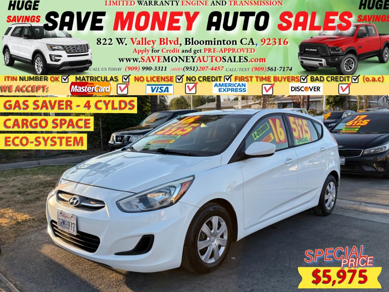 2016 HYUNDAI Accent