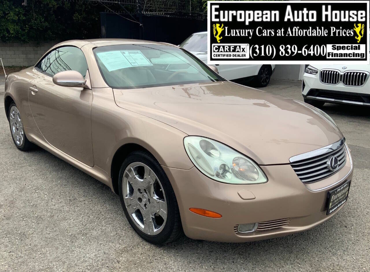 2002 LEXUS SC