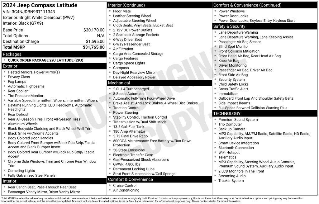 2024 JEEP Compass