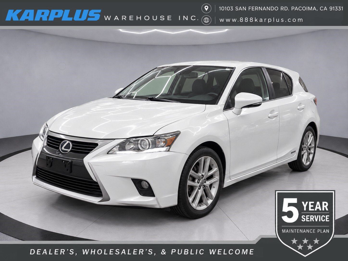 2015 LEXUS CT