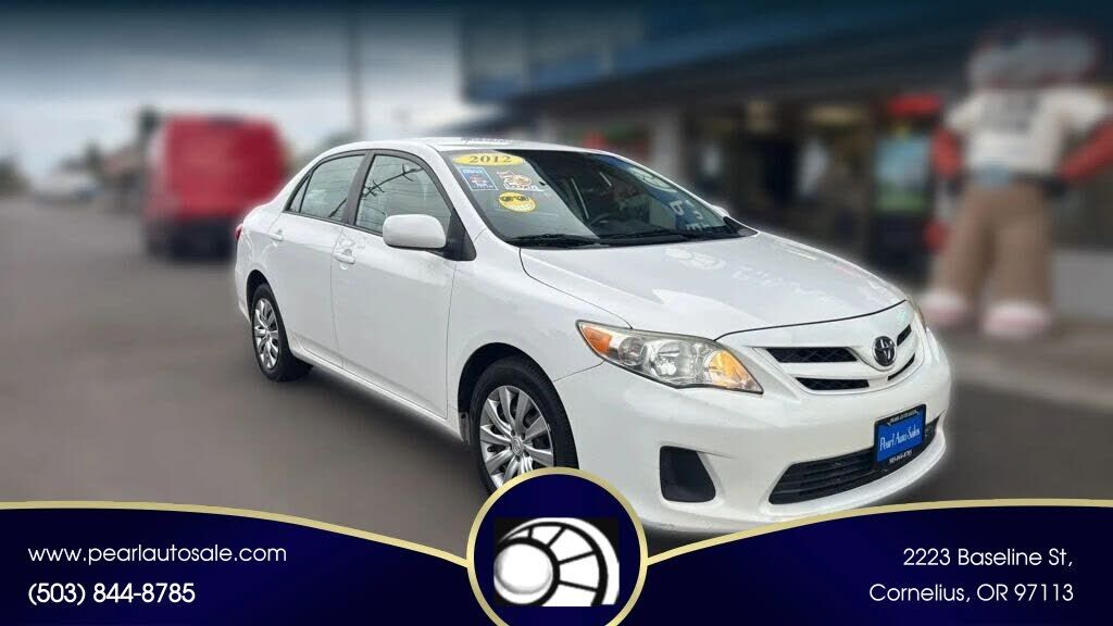 2012 TOYOTA Corolla