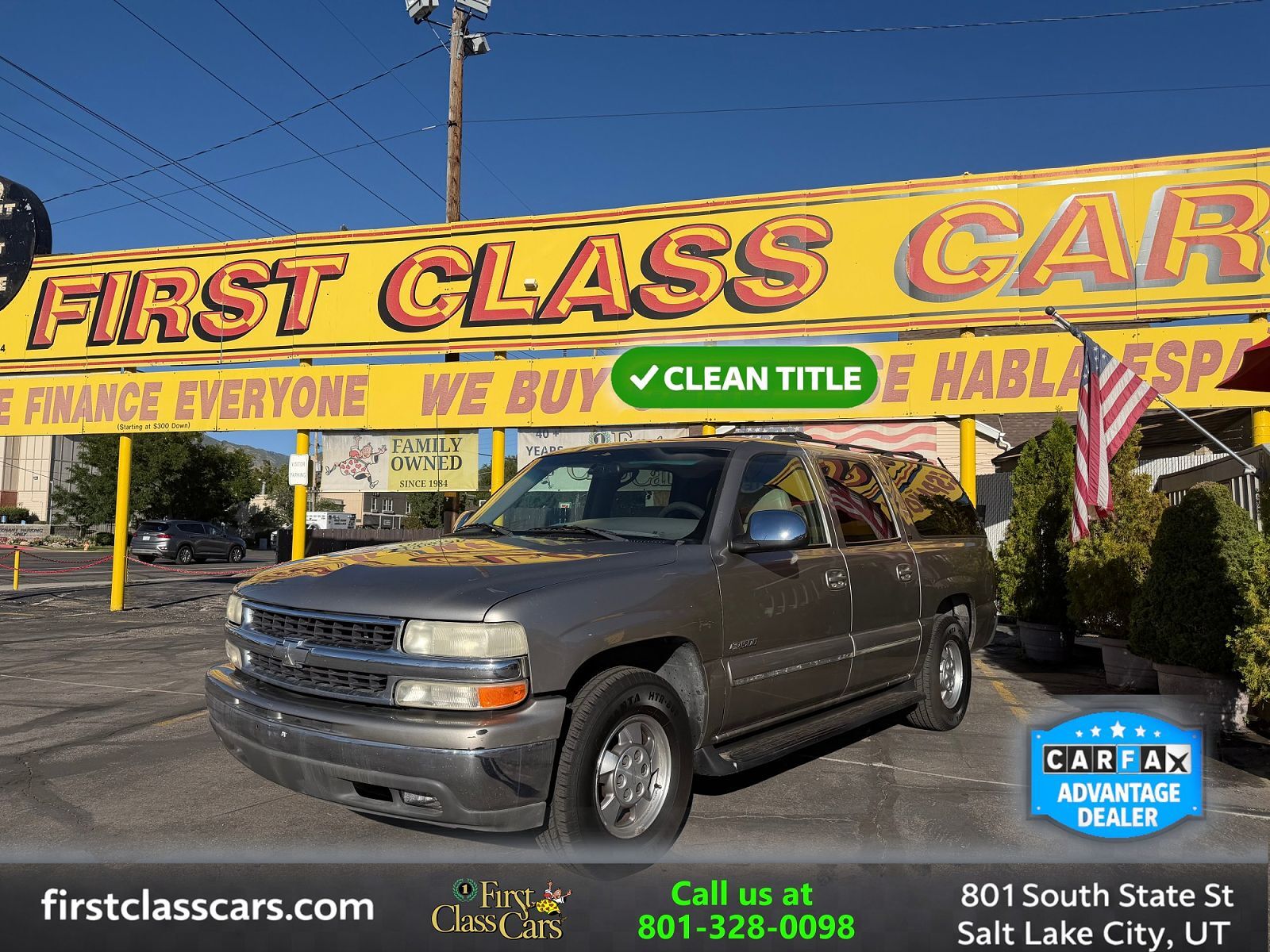 2001 CHEVROLET Suburban
