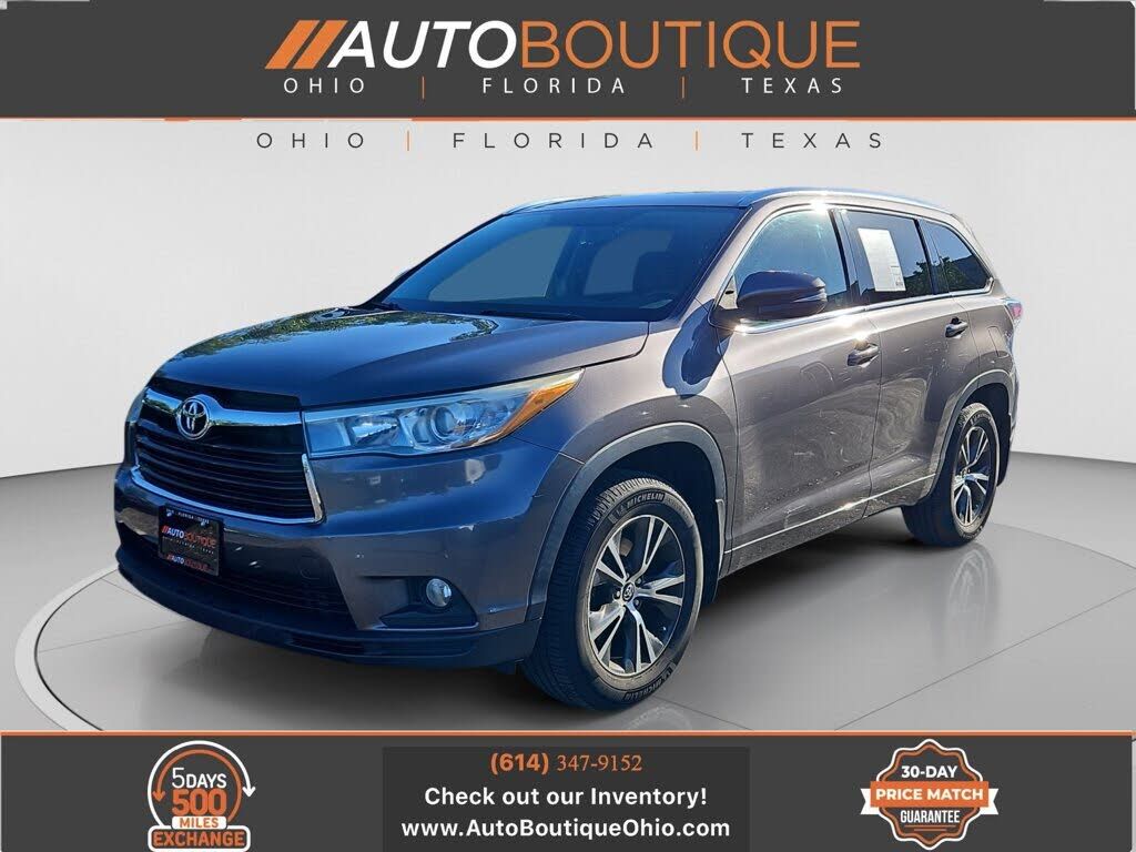 2016 TOYOTA Highlander