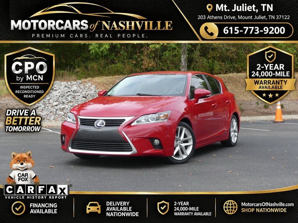 2015 LEXUS CT