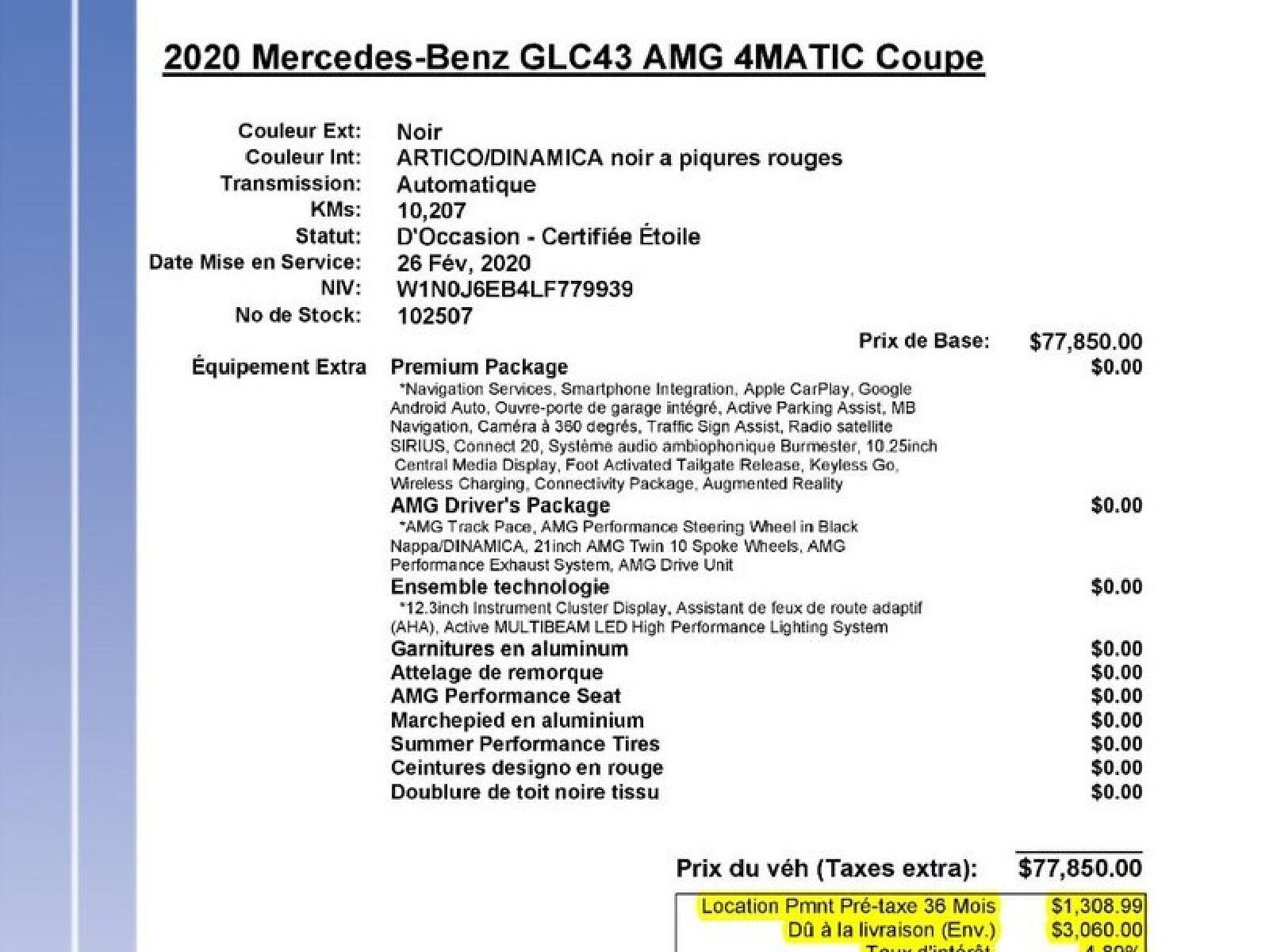 2020 Mercedes-Benz GLC-Class