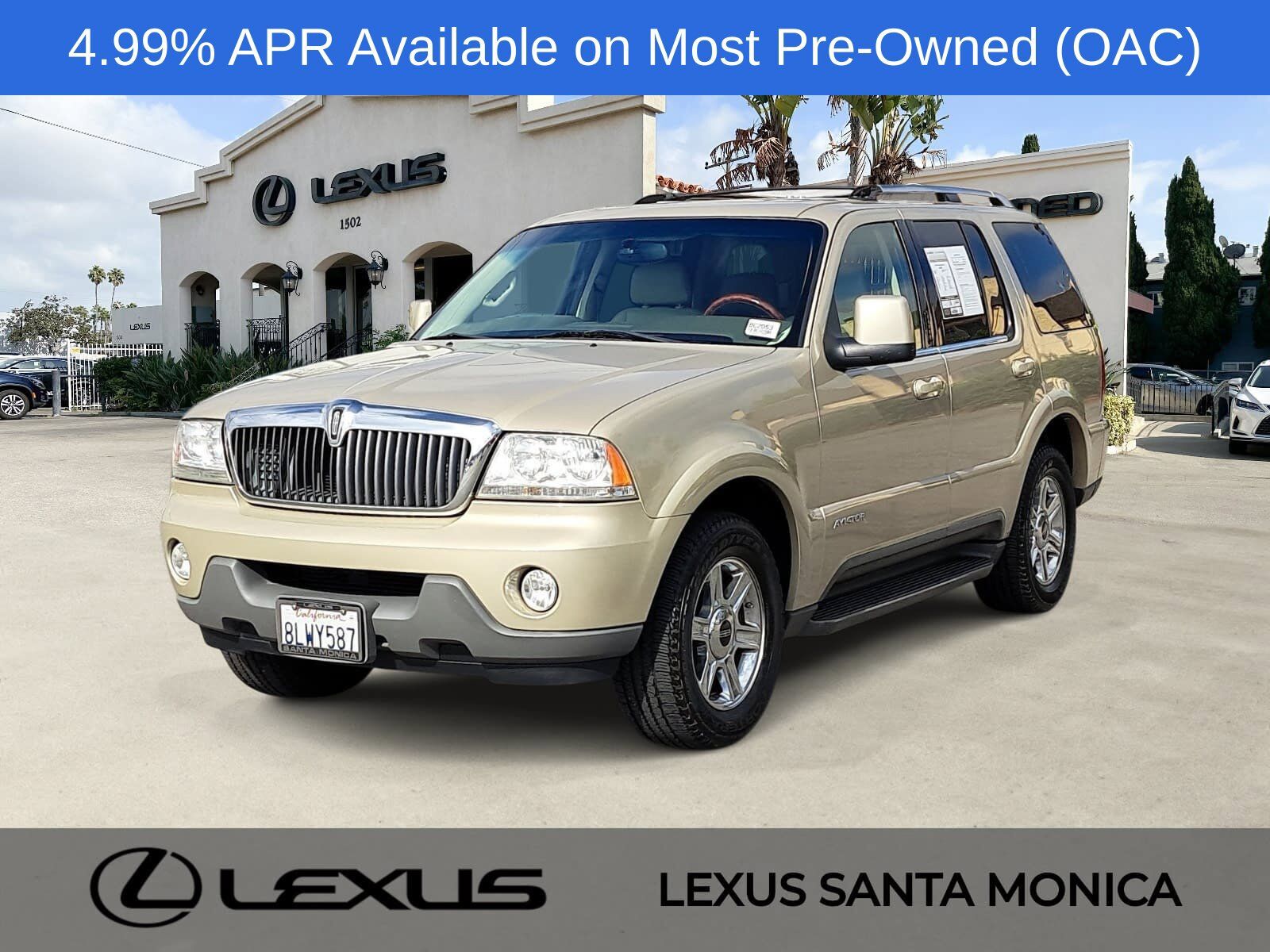 2004 LINCOLN Aviator