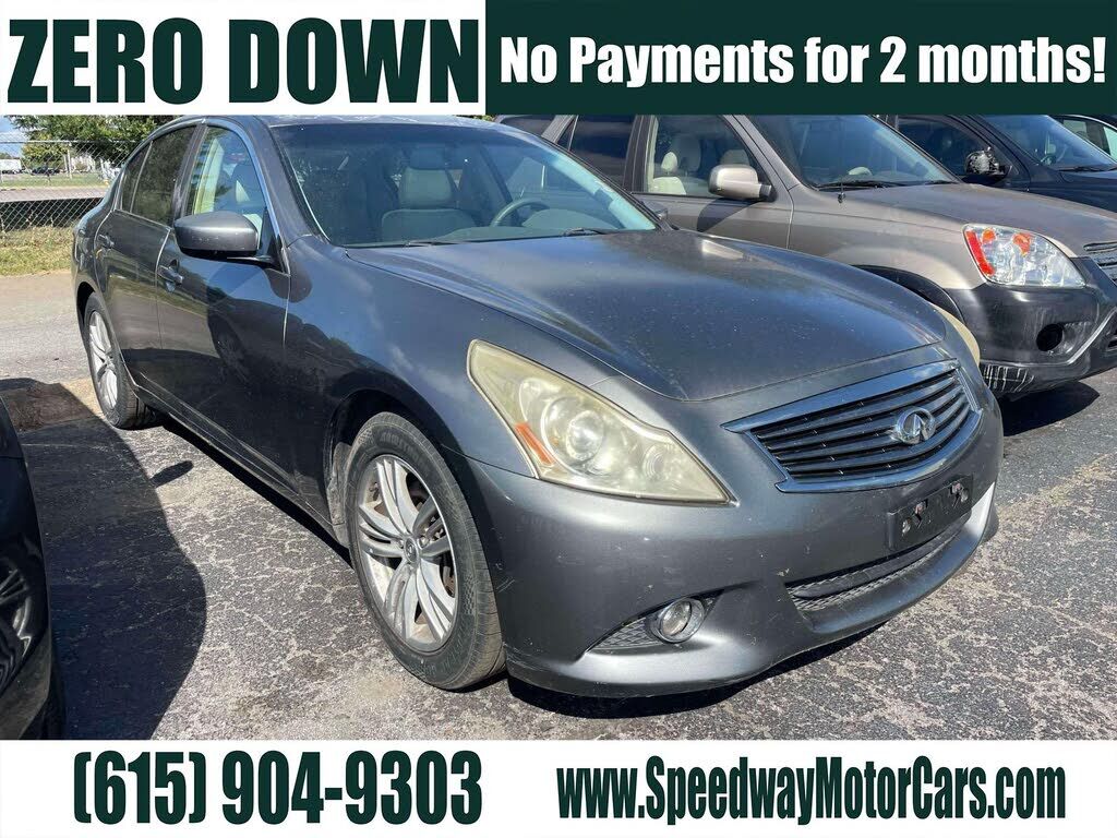 2012 INFINITI G25