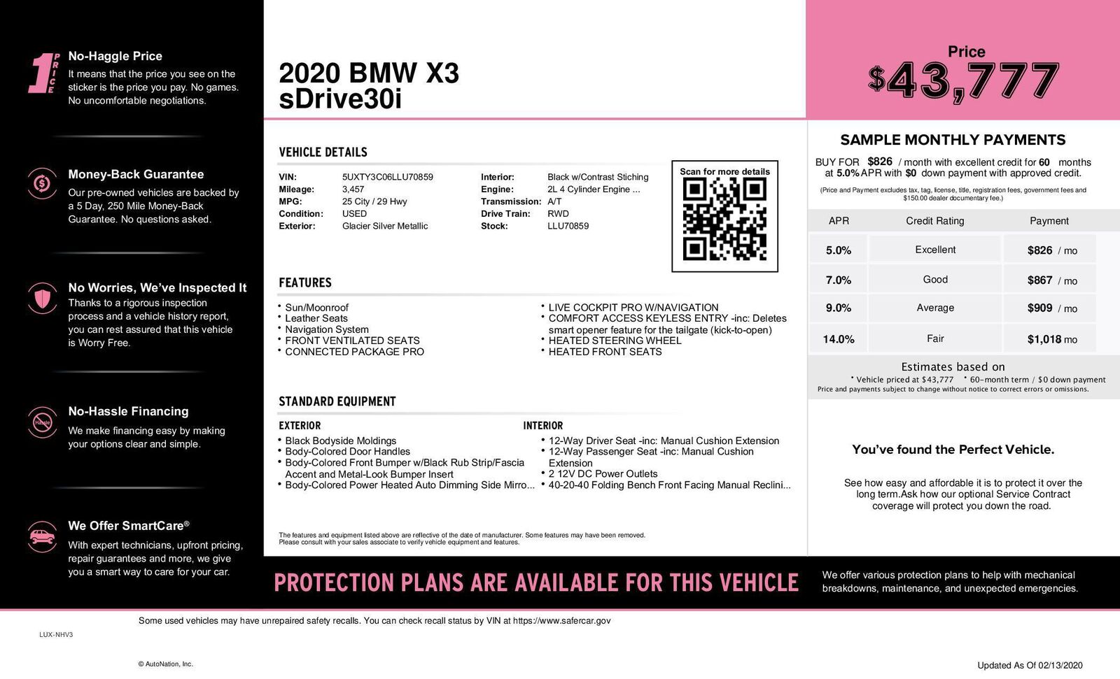 2020 BMW X3