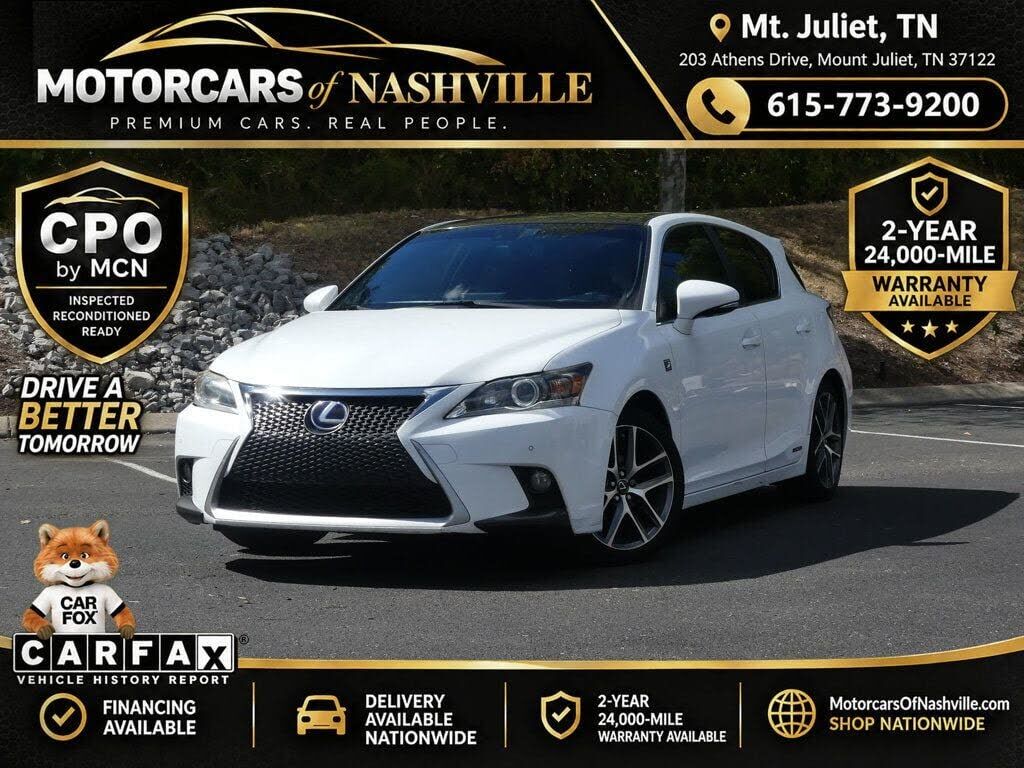 2015 LEXUS CT