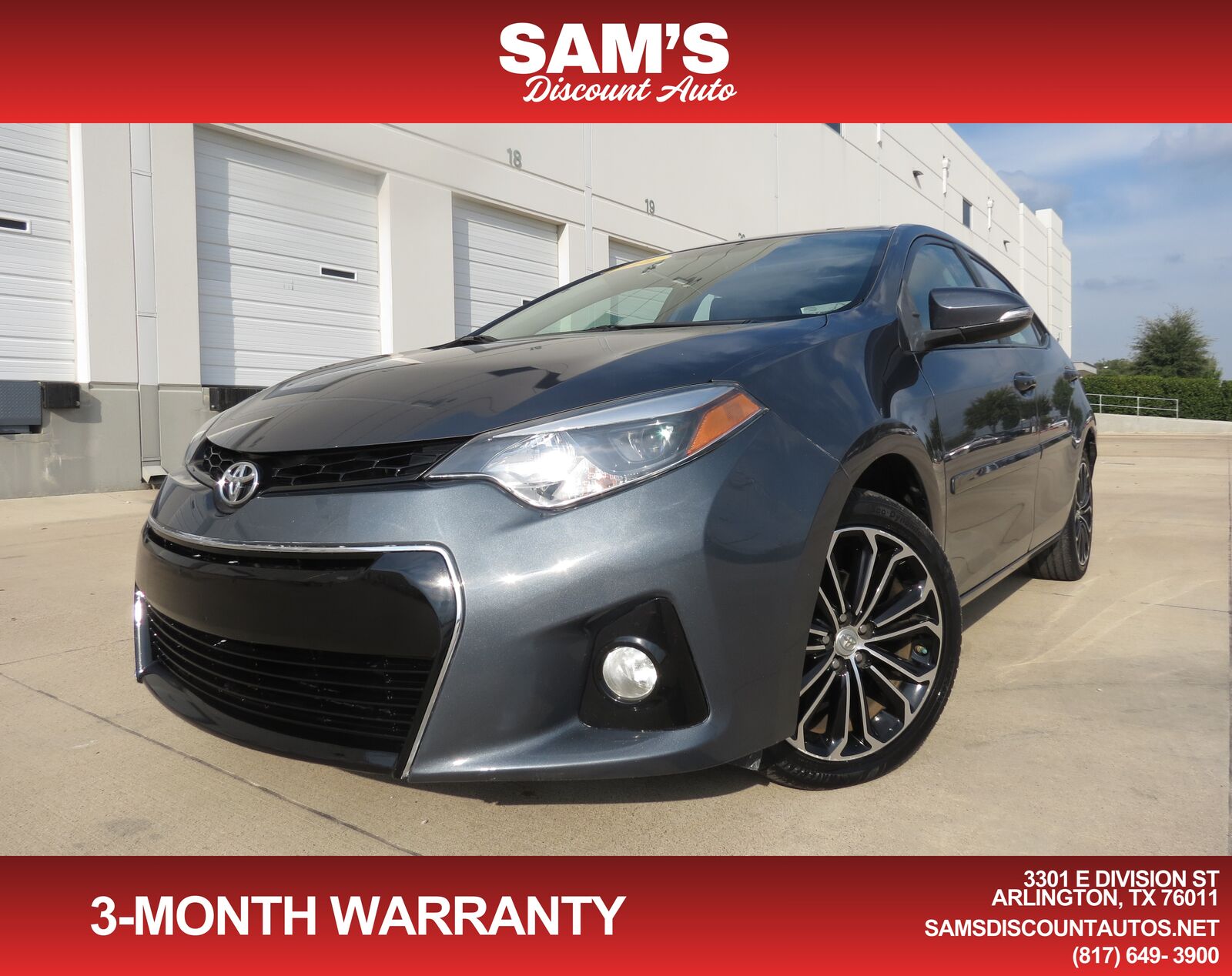 2016 TOYOTA Corolla