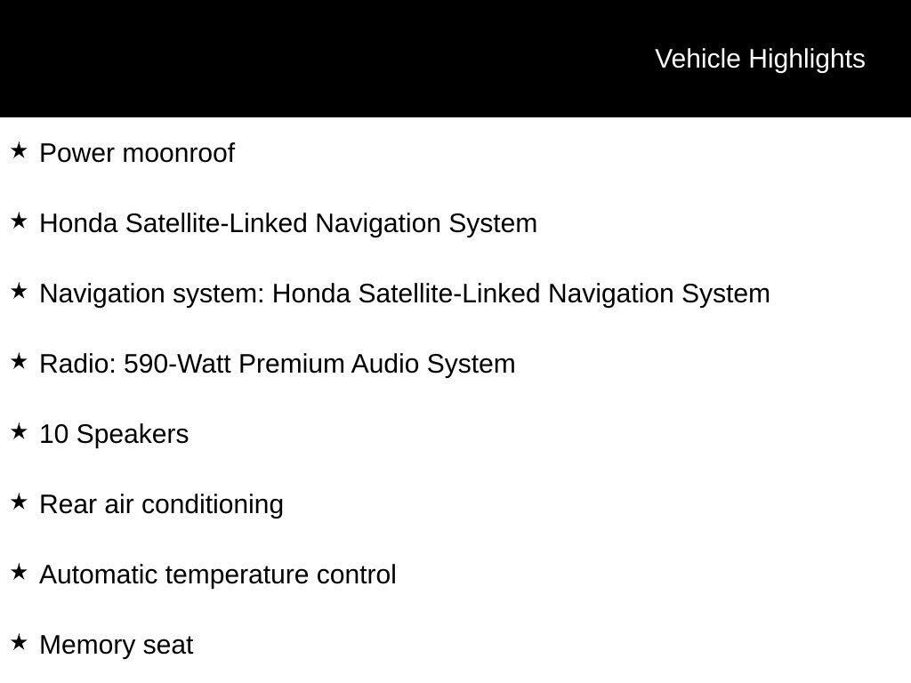2021 HONDA Pilot