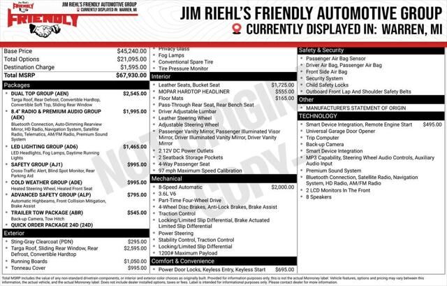 2021 JEEP Gladiator