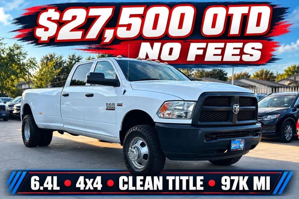 2018 RAM 3500