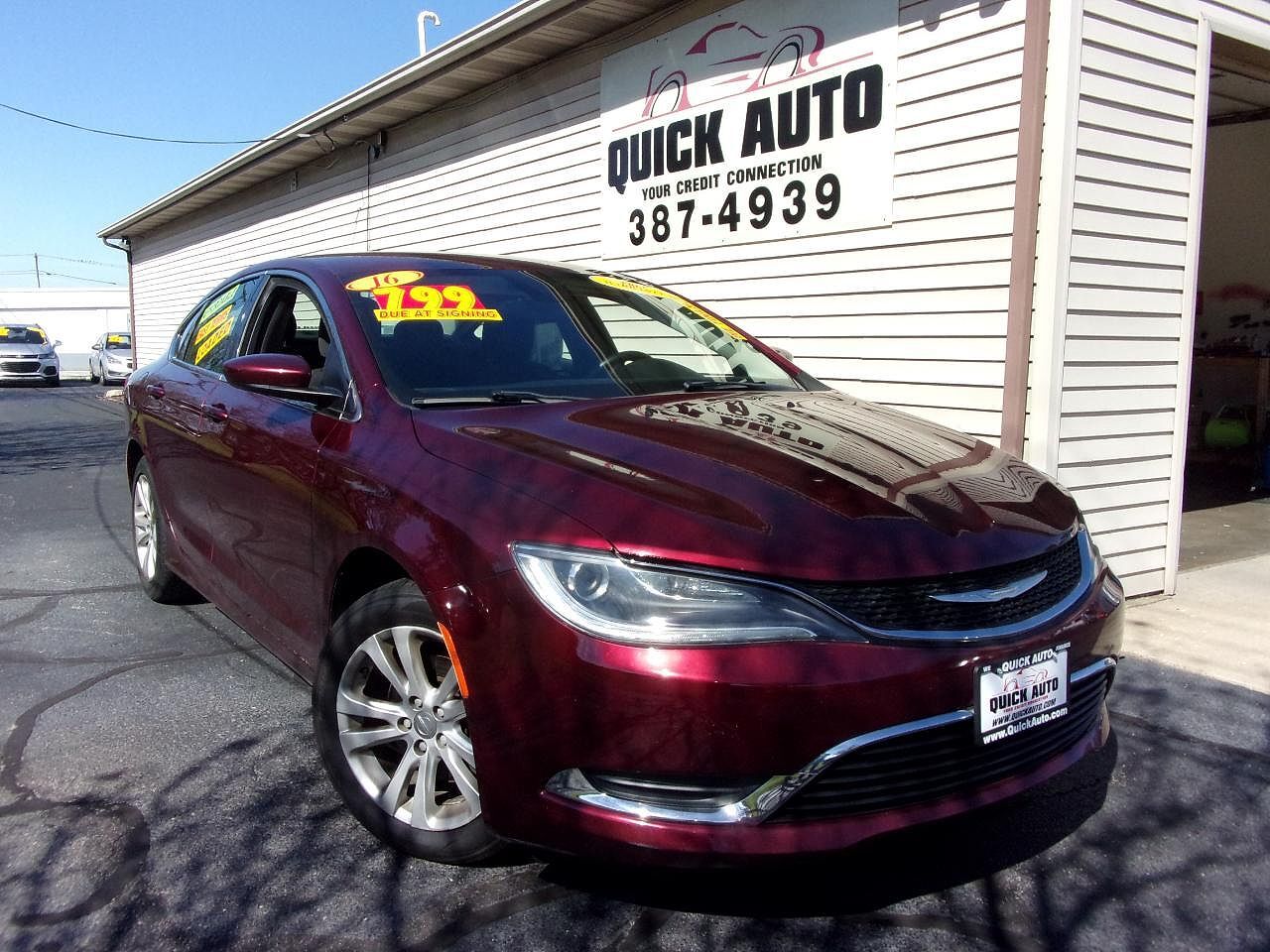 2016 CHRYSLER 200
