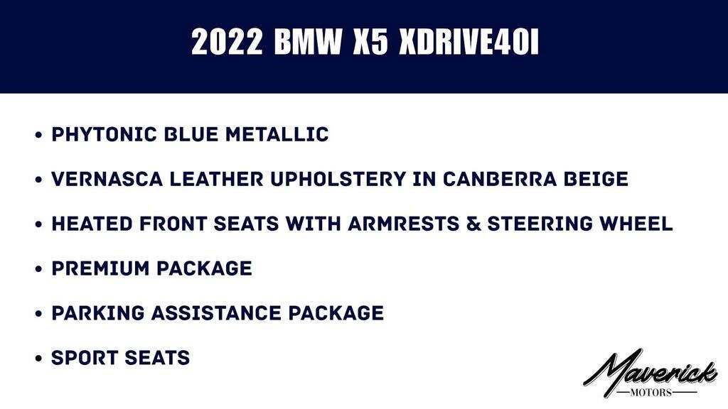 2022 BMW X5