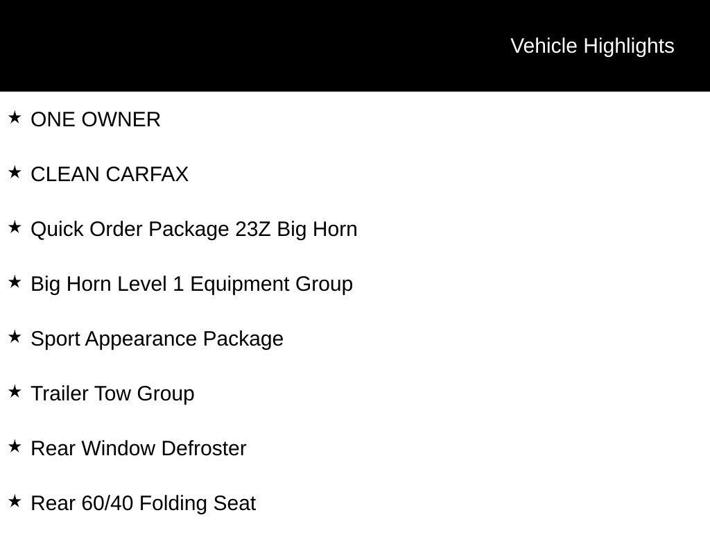 2025 RAM 1500
