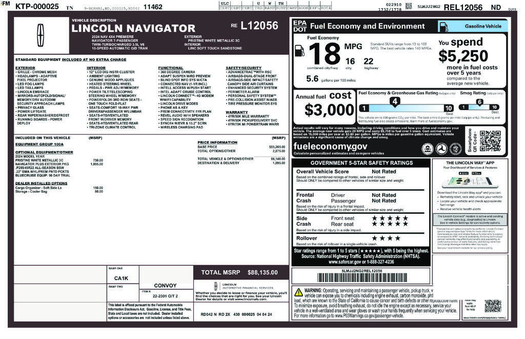 2024 LINCOLN Navigator