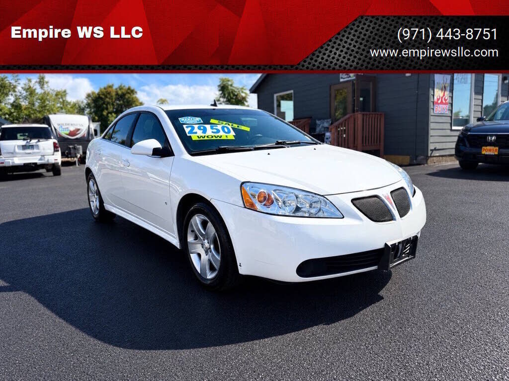 2009 PONTIAC G6