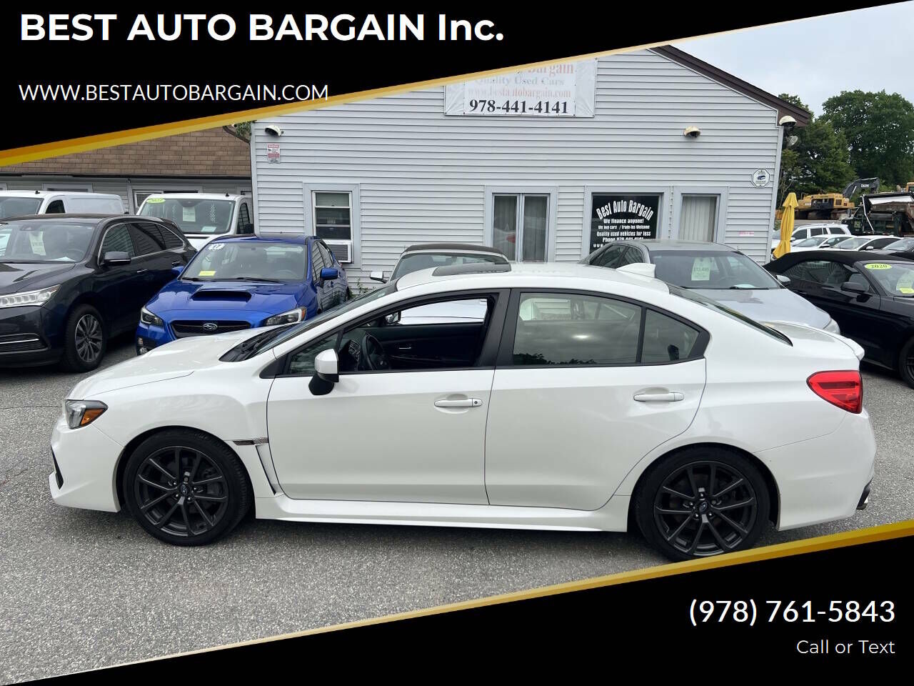 2019 SUBARU WRX