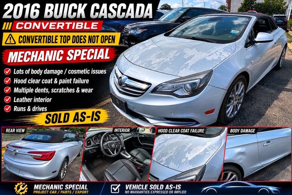 2016 BUICK Cascada