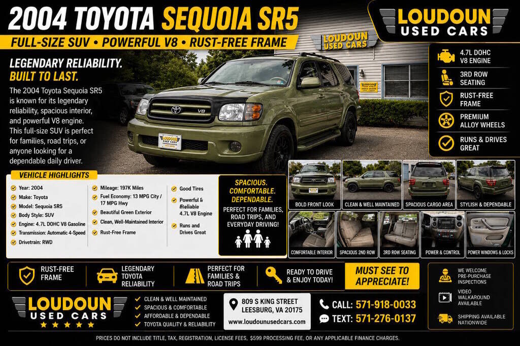 2004 TOYOTA Sequoia