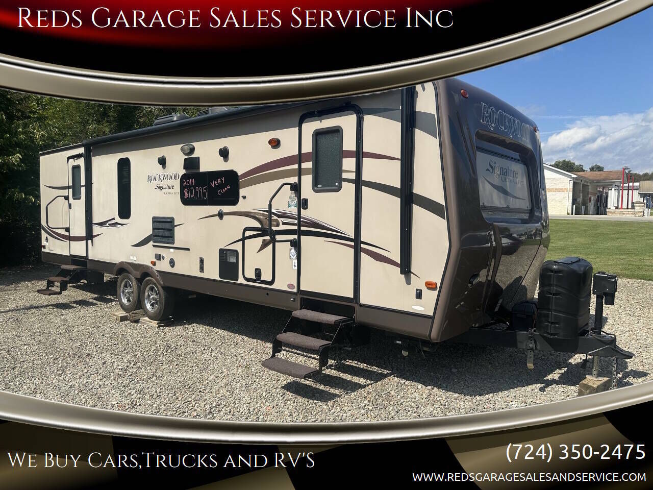 2014 FOREST RIVER Real-lite / Rockwood Lite Weight Trailers
