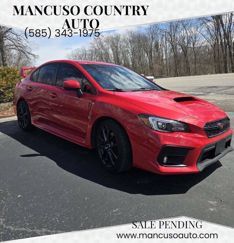 2020 SUBARU WRX