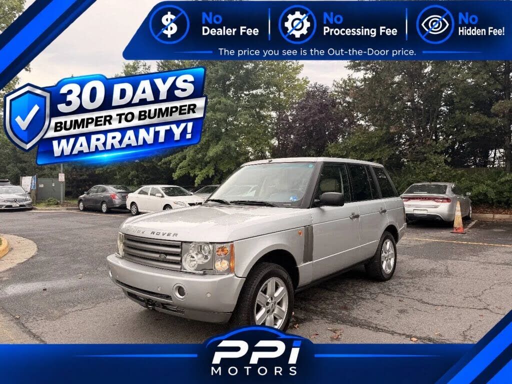 2003 LAND ROVER Range Rover