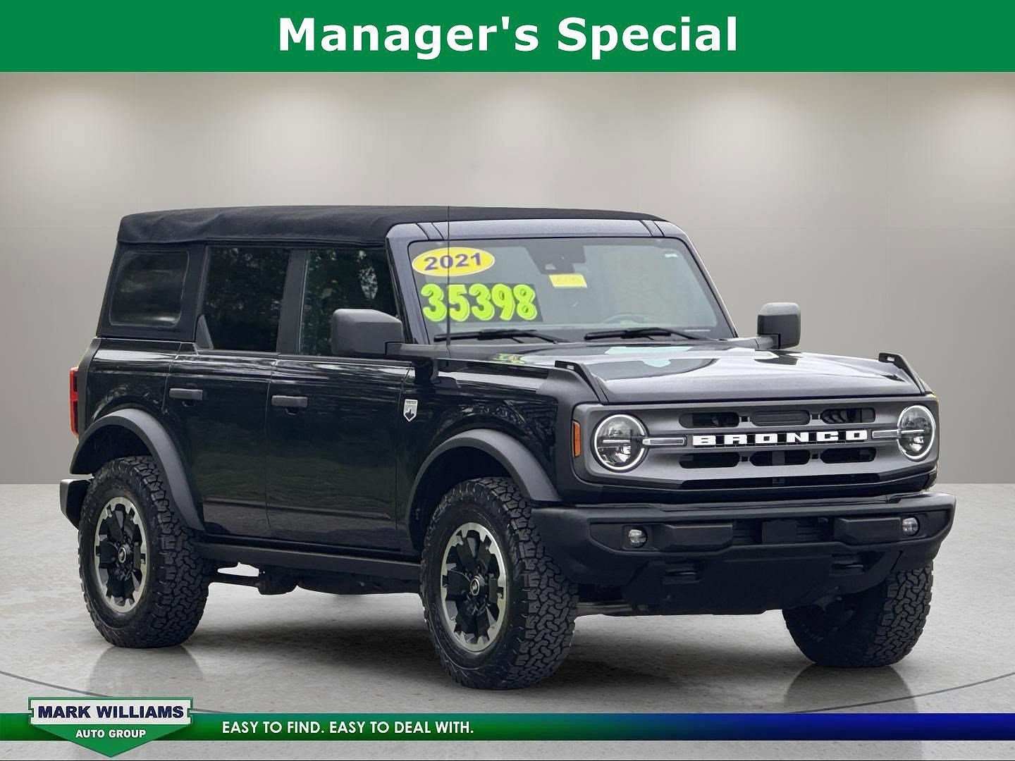 2021 FORD Bronco