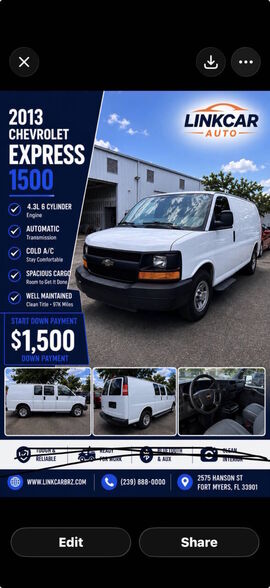 2013 CHEVROLET Express