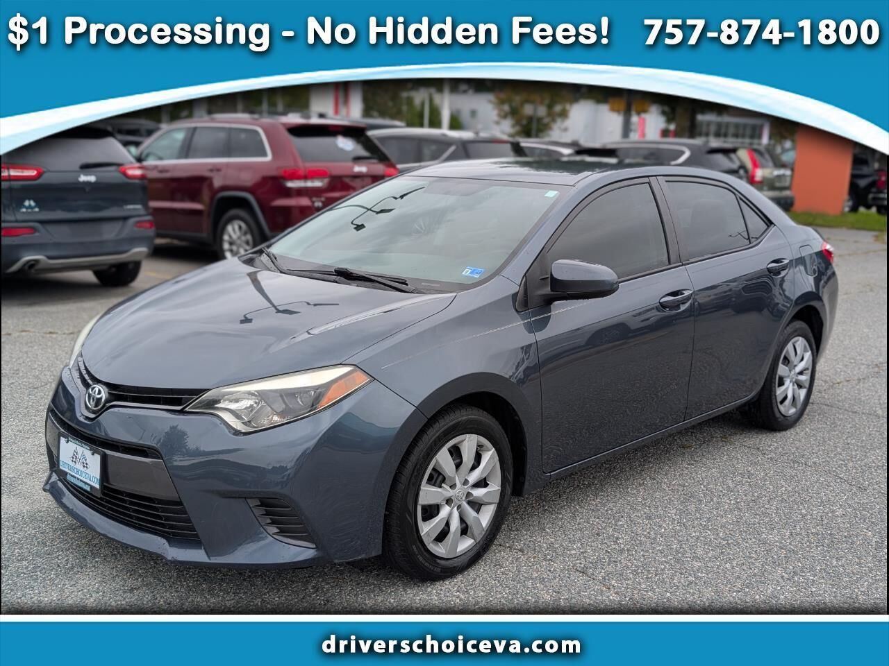 2016 TOYOTA Corolla