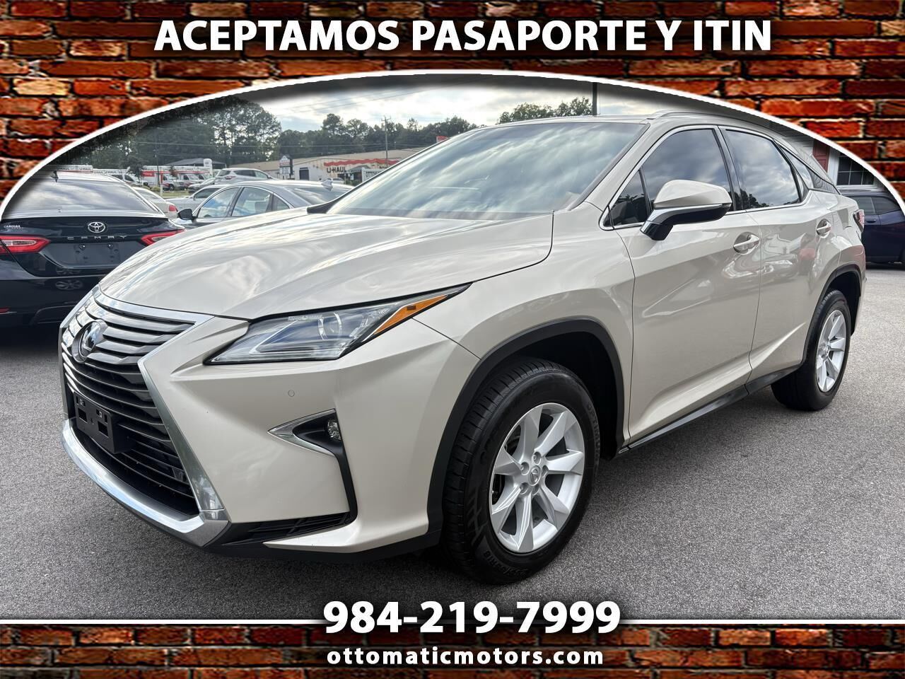 2016 LEXUS RX