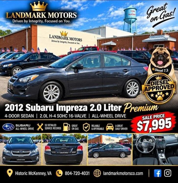 2012 SUBARU Impreza