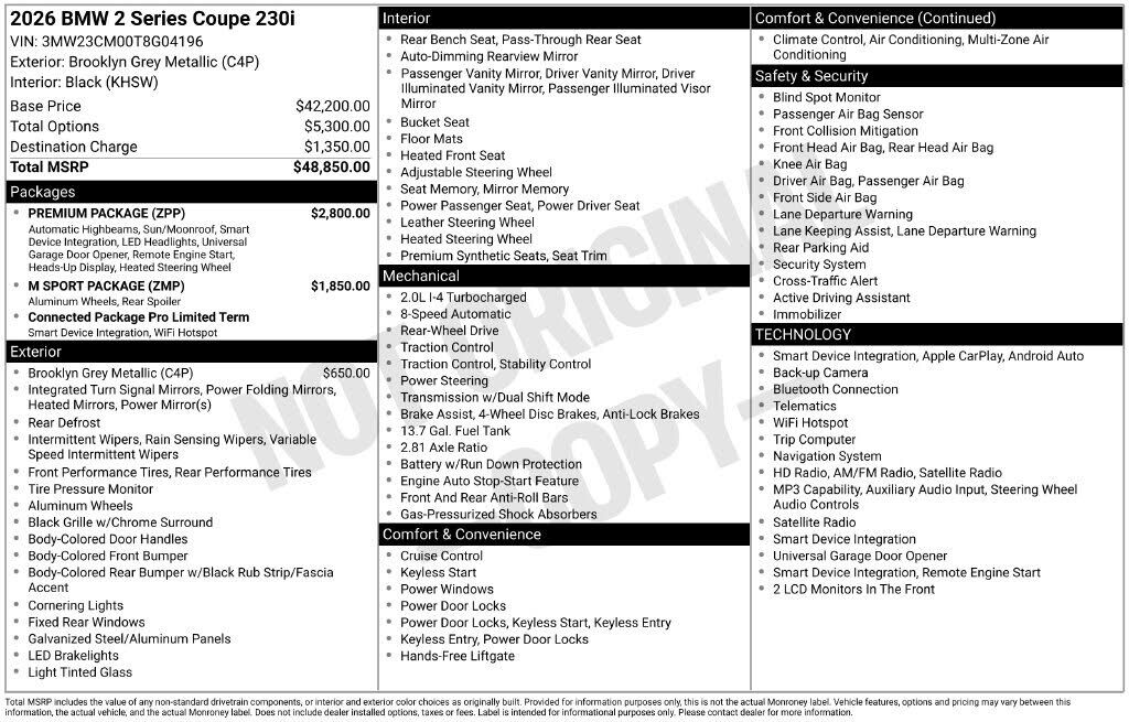 2026 BMW 2 Series