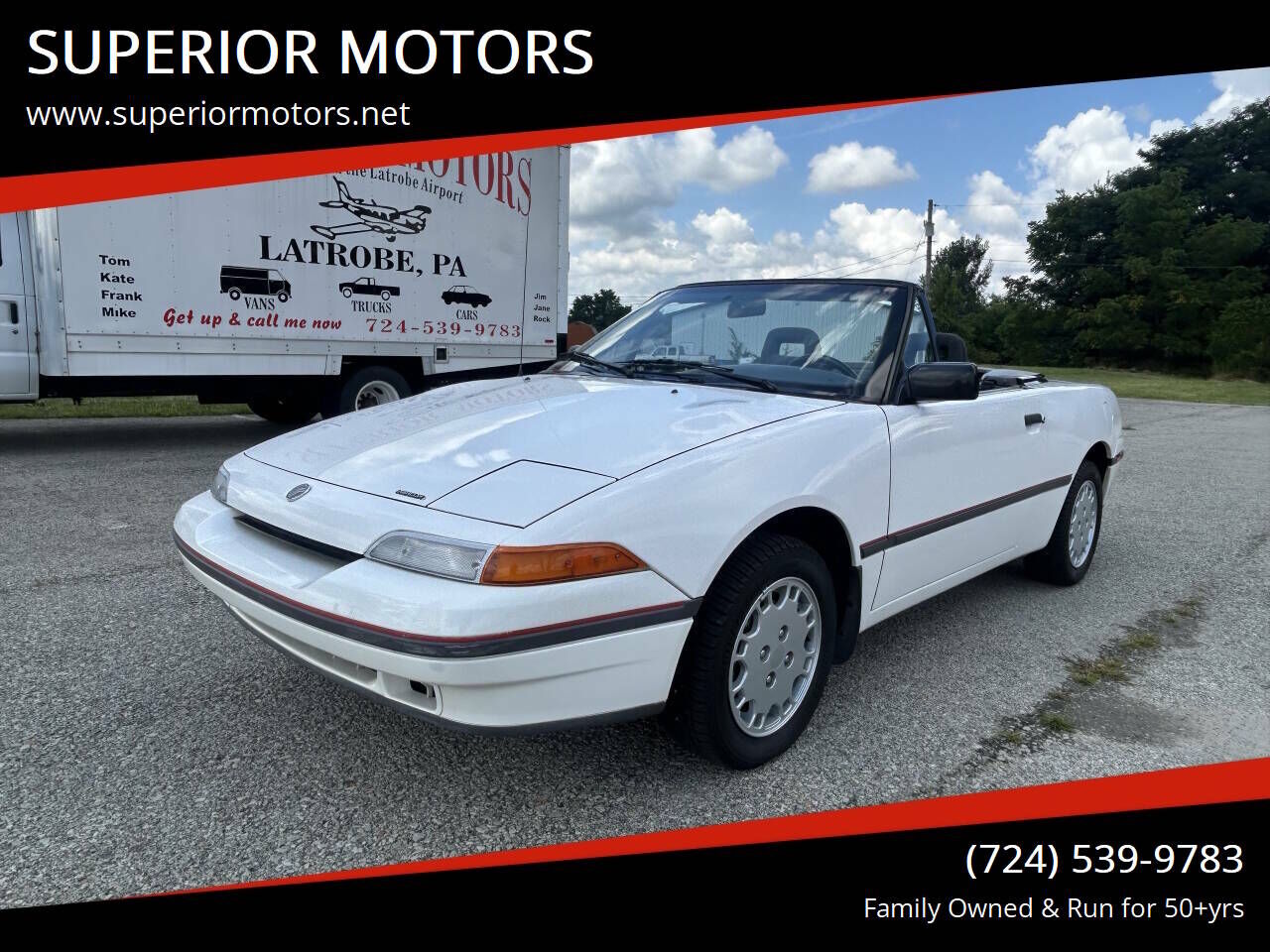 1991 MERCURY Capri