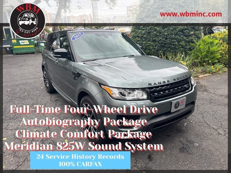 2015 LAND ROVER Range Rover Sport