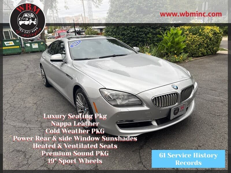2013 BMW 6 Series