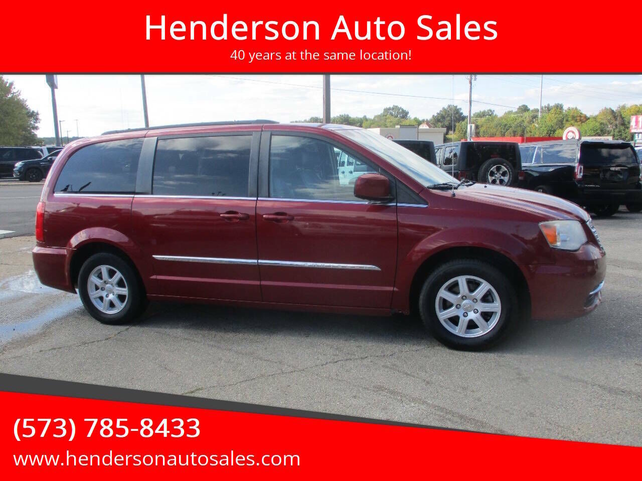2012 CHRYSLER Town and Country
