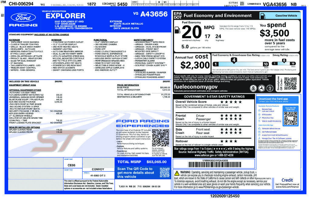 2027 FORD Explorer
