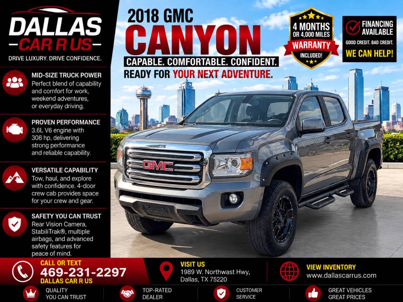 2018 GMC Canyon
