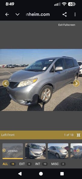 2011 TOYOTA Sienna