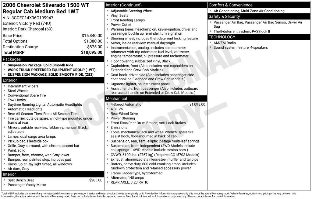 2006 CHEVROLET Silverado