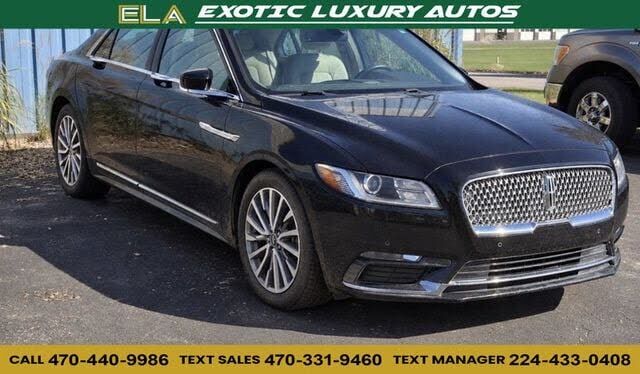 2017 LINCOLN Continental