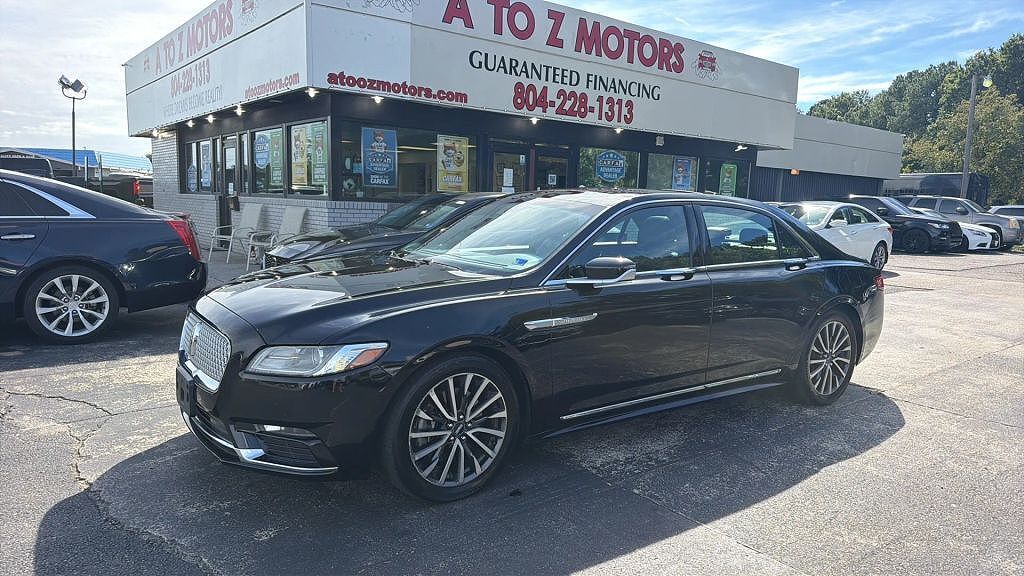 2018 LINCOLN Continental