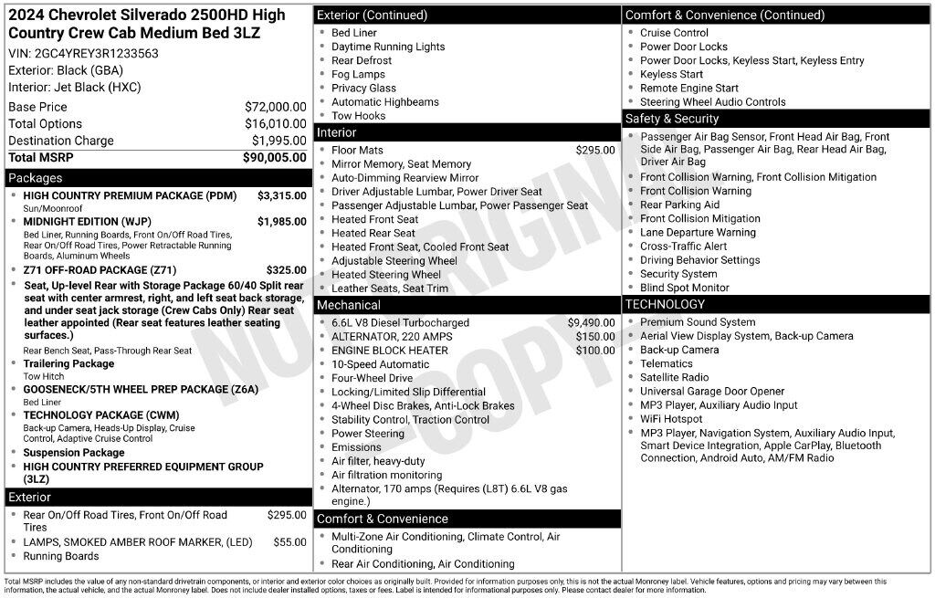 2024 CHEVROLET Silverado HD